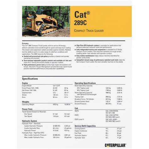 289c cat skid steer weight|cat 289c final drive.